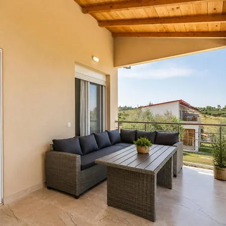 Daire Olive Garden With Sunset & View Sea #2 *